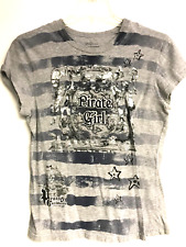 Disney Pirates of the Caribbean T-Shirt Pirate Girl Junior's Size XL picture