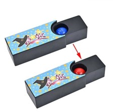 Magic Trick Color Change Box Red to Blue Ball Beginner Magicians Prop picture