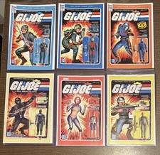 G I JOE COMICS ACTION FIGURE VARIANT LOT IDW 219 220 221 223 224 226  G. I. JOE picture