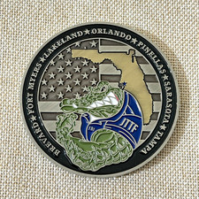 FBI Tampa Division Joint Terrorism Task Force Challenge Coin picture