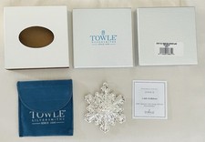 2003 Towle Sterling OLD MASTER SNOWFLAKE Ornament 14TH Edition picture