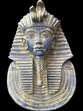 RARE ANCIENT EGYPTIAN ANTIQUITIES Heavy Mask Of Pharaonic King Tutankhamun BC picture