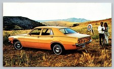 Sharon Pennsylvania Shenango Lincoln Mercury 1972 Comet Gold Dealer Ad Postcard picture