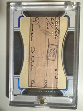2024 National Treasures Treasured Cuts Autograph Gracie Allen 1/1 picture