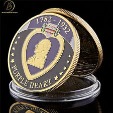 1782-1932 Purple Heart Challenge Coin picture