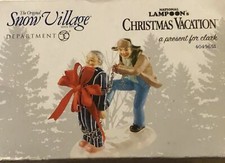 A PRESENT FOR CLARK Department 56 National Lampoon Christmas Vacation RETIRED picture