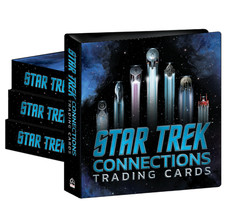 Star Trek Connections Mini-Master BS, Parallel BS, 6 different Chase in Binder + picture
