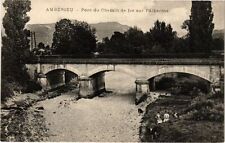 CPA Ambérieu Bridge du Chemin de fer sur l'Albarine (244238) picture