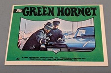1966 Topps Green Hornet Sticker #22 VG Green Hornet & Kato (Bruce Lee) Vintage picture