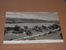 DERUYTER NY - 1930'S REAL PHOTO POSTCARD RPPC - TIOUGHNOGA LAKE (39) picture