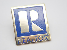 Realtor R Gold Tone Vintage Lapel Pin picture