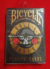 Bicycle Guns N' Roses by US Playing Card sealed Fast  picture