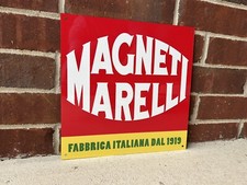 Italian parts fiat, lancia, Alfa Romeo, Mopar metal RED sign picture