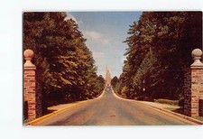 Postcard Duke University Main Entrance West Campus Durham NC Chapel View picture