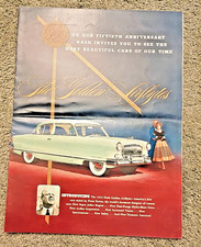 1952 Nash Golden Airflyte Sales Brochure Original picture