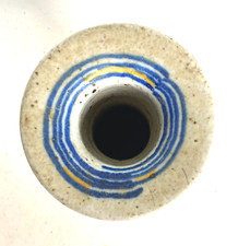 1960's Blue/Gray MCM Pottery Vase, Rorstrand Atelje Inger Persson Sweden 5-3/4