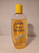 Vintage LANDER Baby Shampoo  15oz  USA PROP Tearless Gentle Read picture