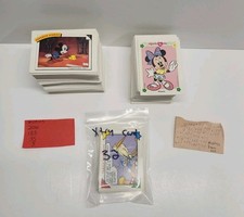 374 Vintage 1991 Disney Impel Card Lot Mickey Minnie 'N Me Favorite Stories Lot picture