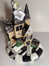 Blue Sky Clayworks  Beetlejuice Inspired Candle House Heather Goldminc NIB picture