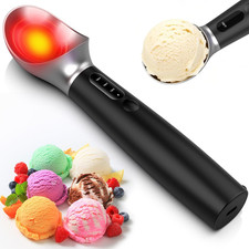 Heated Ice Cream Scoop Rechargeable, Electric Ice Cream Scooper with 3-Temp picture