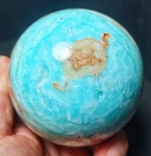 Rare 602.3G Natural Beautiful First-Class Mineral Crystal Ball Healing A267 picture