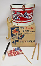 Vintage It's The Spirit Of 1776 Patriotic Drum Set (Snare Drum, Drum Sticks, Fif picture