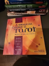 A Magical Course in Tarot - Hardcover By Michele Morgan.  picture