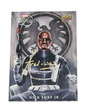 Marvel Unbound 2021 Upper Deck Gold Auto Fred Ian 12/50 Nick Fury #38 NM  picture