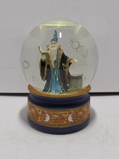 Vintage Merlin Wizard Globe San Francisco Music Box Company Crystal Visions 1993 picture