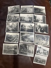 Lot 16 WWI Real Photo Prints 1918 Western Front French American Trenches Tanks picture