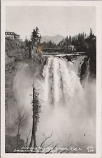 Snoqualmie Falls Washington Unposted RPPC Photo Postcard picture
