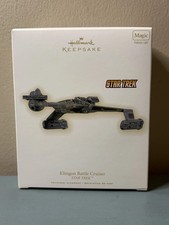 2009 Hallmark - Star Trek  Klingon Battle Cruiser Ornament --10-27-1 picture