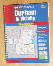 Rand McNally, Durham& Vicinity Street Finder Map Book,RDU-Durham-Orange Counties picture
