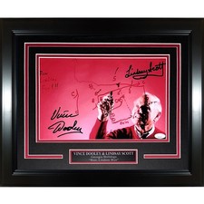 Vince Dooley And Lindsay Scott Autographed Georgia Bulldogs (Run Lindsay Run Pla picture