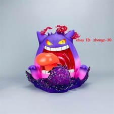 H29CM Gengar Statue Painted Figure GK Model Collectible w/box Xmas Gift Ornament picture