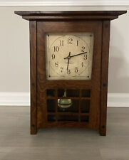Miniture Grandfather- Amish HANDCRAFTED McCoy Mantle Clock picture