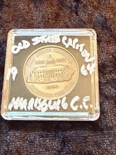 1964 Old State Capitol Harrisburg Pennsylvania bronze coin picture