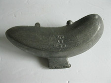 Antique Banana Pewter Ice Cream Mold  5 3/4