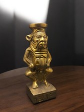 Rare Ancient Antique Egyptian God Bes Statue Pharaonic Unique Artifact BC picture