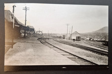 RPPC reproduction Groveton New Hampshire Depot picture