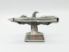 Jac Zagoory Designs Swooping Eagle Pewter Full Size Pen Holder (PH83) picture
