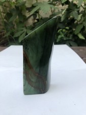 303g Natural Nephrite Jade Polished Stone Amazing Gemstone Display Specimen picture