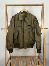 VTG US Army Military Tanker High Temp Cold Weather USGI Faded Jacket Sz L 26x26 picture