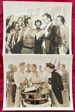 MUTINY ON THE BOUNTY 1935 - 17 ORIGINAL PHOTOS - CLARK GABLE & CHARLES LAUGHTON picture