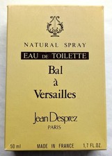 Vintage Bal a Versailles Jean Desprez Paris Eau De Toilette Natural Spray 1.7 oz picture