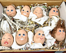 Very Rare Allyson Nagel Studio Porcelain Egg Collection 11/750 Signed Box Lot x8 picture