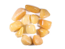 Yellow Quartz Tumbled Gemstones - Bulk Wholesale Options - 1 LB picture