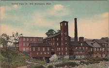 Chester Paper CO Mill Huntington MA 1910s Postcard picture