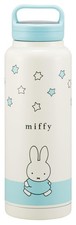 Miffy Stainless Steel Insulated Water Bottle 1200ml Skater Handle Mug Japan picture