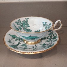 Royal Chelsea Vintage Teacup and Saucer Set Fine Bone China 